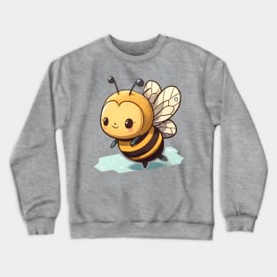 A Bee over the Sea Crewneck Sweatshirt